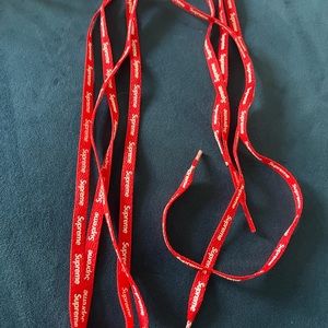 Supreme shoe laces
